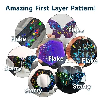 for Snapmaker U1 Build Plate(Stars + Fragments)270x270mm Double-Sided Texture PEI Heated Bed Platform, Flexible and Detachable Heatingbed Made of Spring Steel for Snapmaker U1 Parts