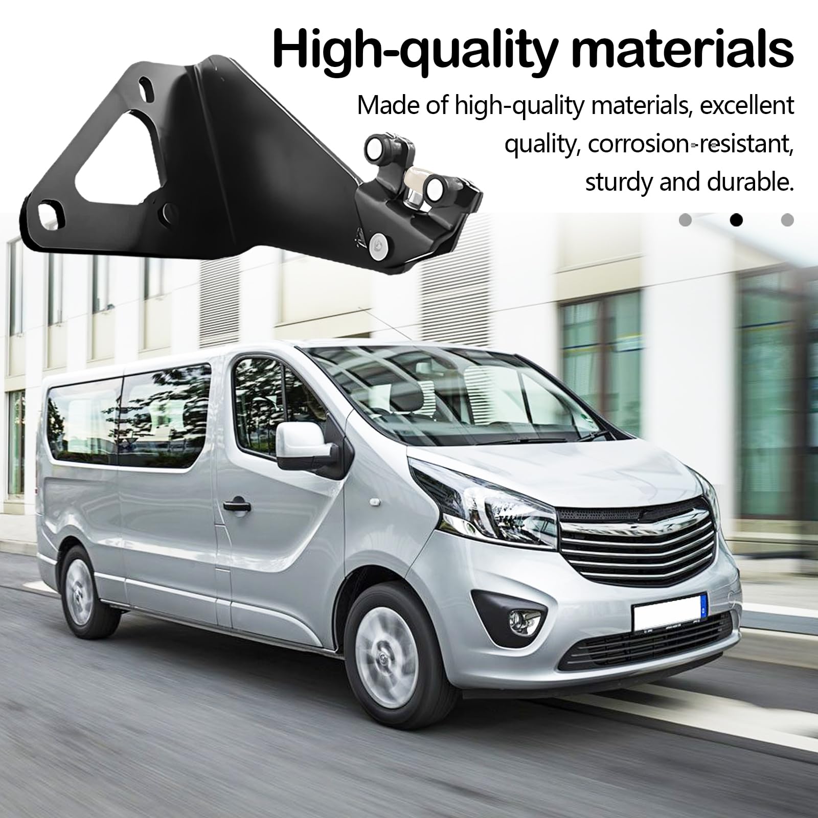 Kit Roulette Porte Latérale Droite pour Trafic 2 2000-2014, pour Primastar Opel Vivaro Kit de Guidage à Roulettes pour Porte Coulissante Droite OEM 4409245, 7700312012, 9116570, 777645238