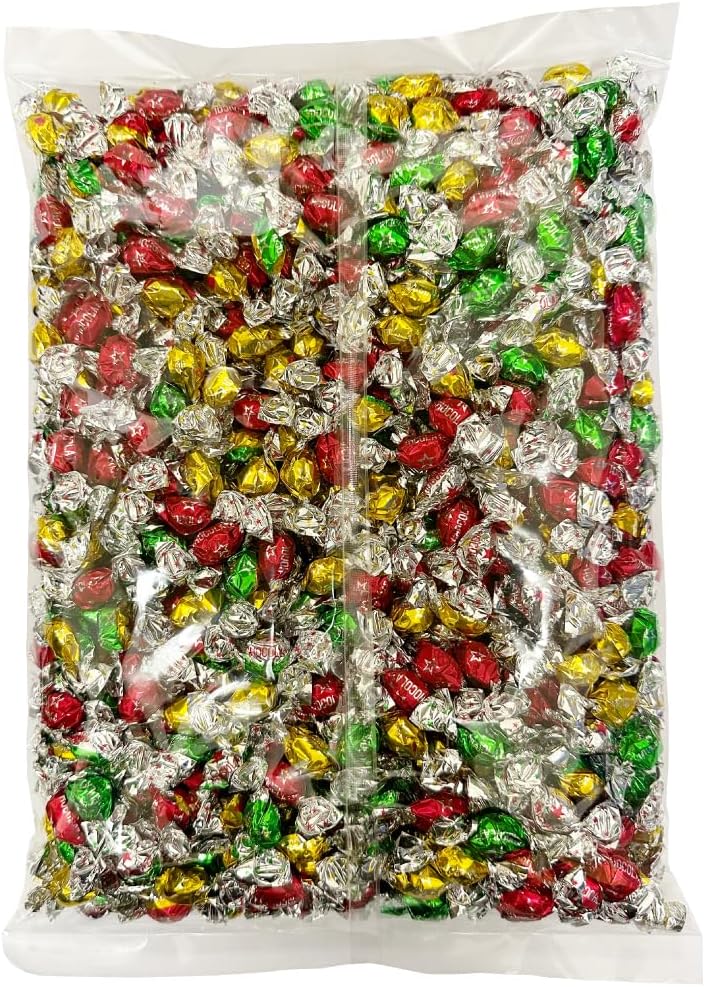 チーリン製菓 オールシーズンチョコ 1kg（約587粒入）ビッグシェアパック 大容量 業務用 個包装 オールシーズン チョコレート 夏でも溶けにくいチョコレート