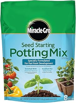 Miracle-Gro Seed Starting Potting Mix, 8-Quart
