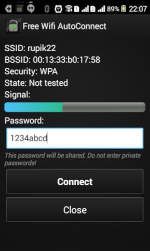 Wifi Autoconnect & Passwords Share