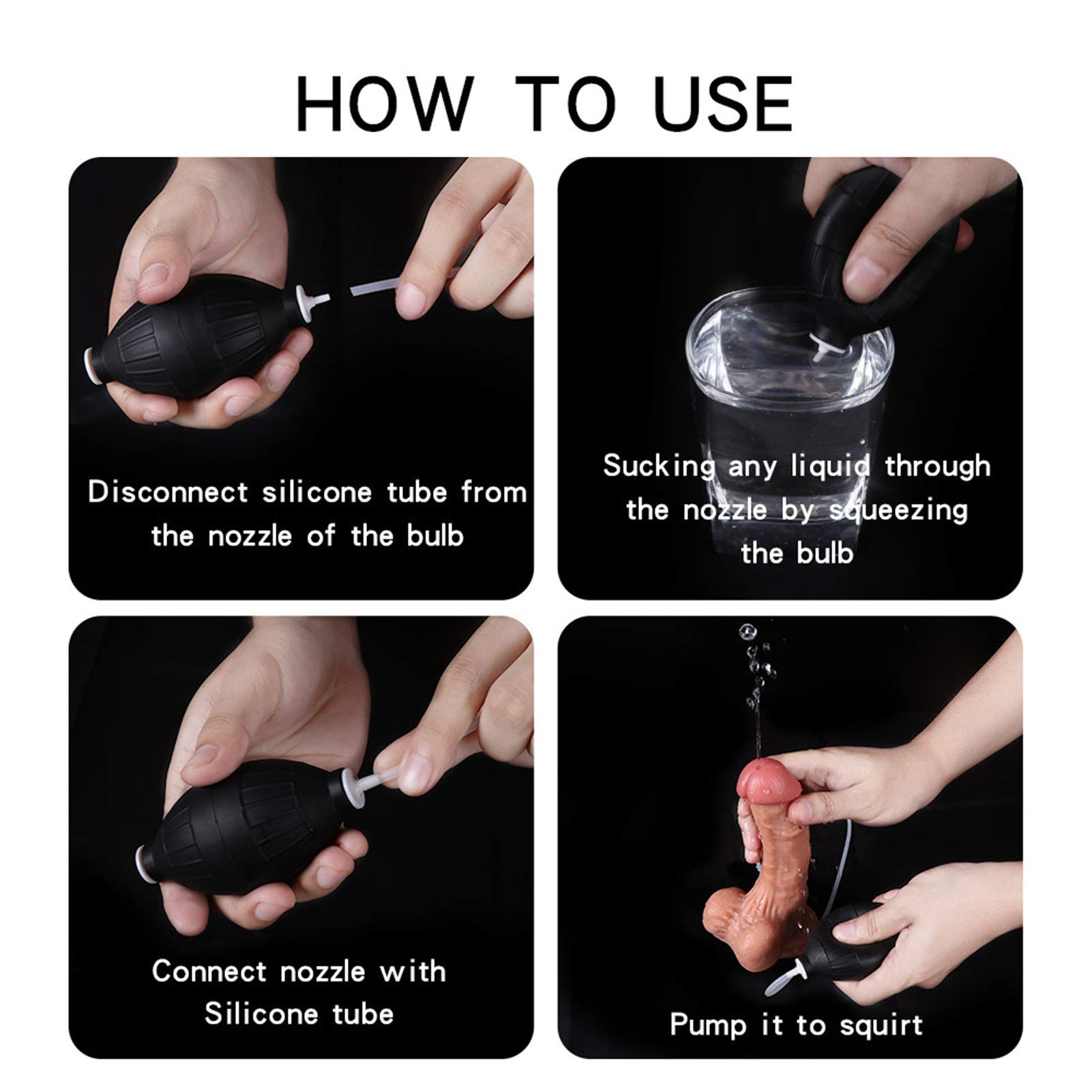 Ventosa Grande, Dildo Con Funzione Di Spinta E Sperma, Dildo Realistico Con Funzione Di Spruzzo D'acqua, Pene Di Simulazione Dell'eiaculazione, Pene In Silicone Con Ventosa Vero