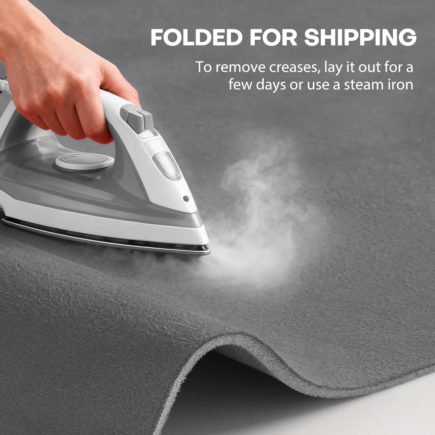 Tissu Ciel de Toit,avec Dos en Mousse de 4 mm,Aspect Daim,Rénovation Garniture Intérieure Textile pour Auto Caravane Bateau Camping DIY(Gris foncé,150 x 200cm)