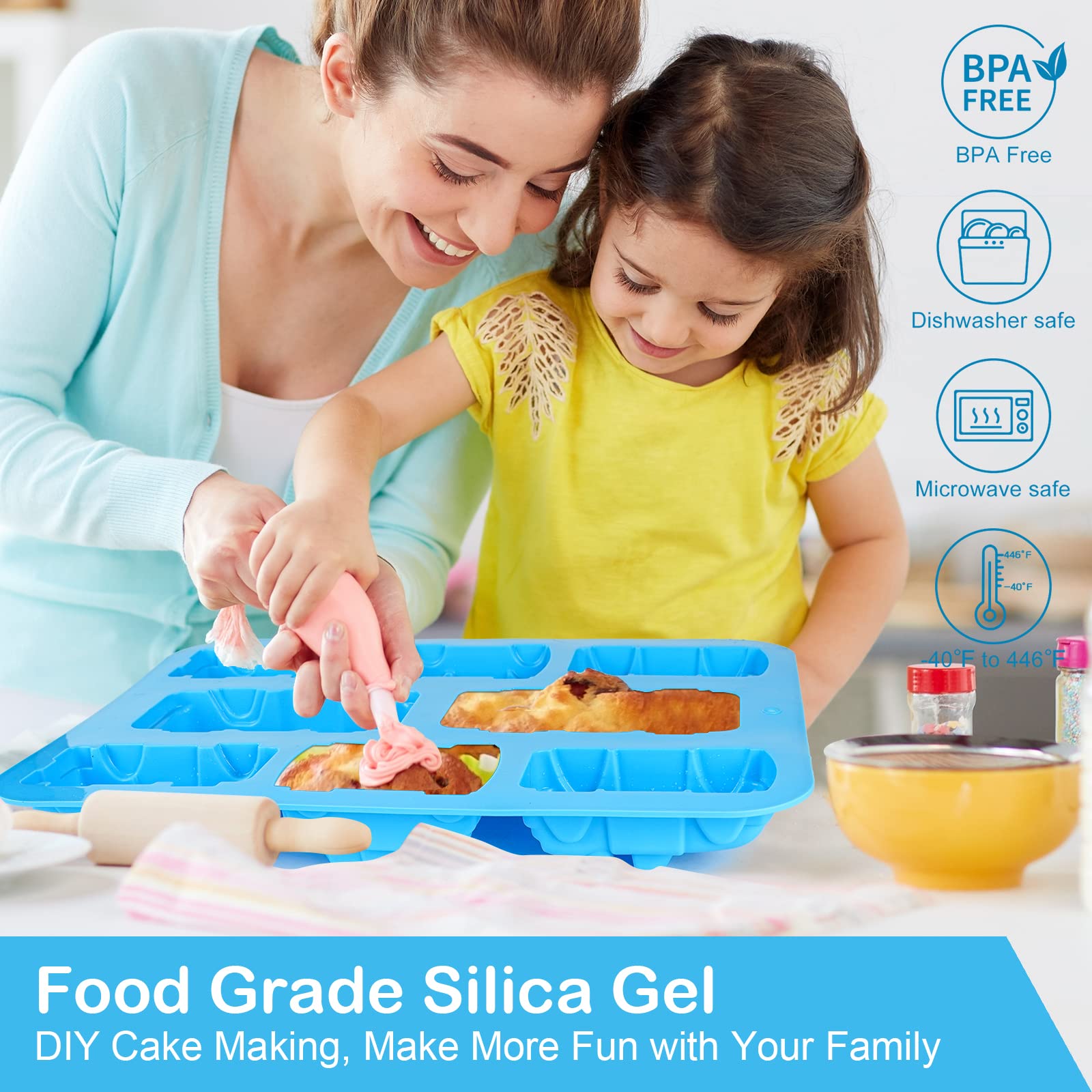 Stampi In Silicone A Semicerchio A 6 Cavà Stampo A Cupola Rotonda Semisfera, Teglia Per Teacake Per La Decorazione Di Torte, Vassoio Per Cubetti Di Ghiaccio Al Cioccolato