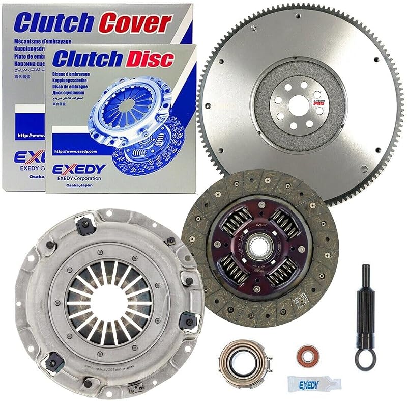 Exedy Clutch Kit &CMPRO Flywheel for Forester Impreza Legacy 2.0L 2.5L 3.0L | Exedy KSB04 clutch kit with Flywheel fits Outback Baja XV Crosstrek Saab 9-2X EJ253 FB20 FB25