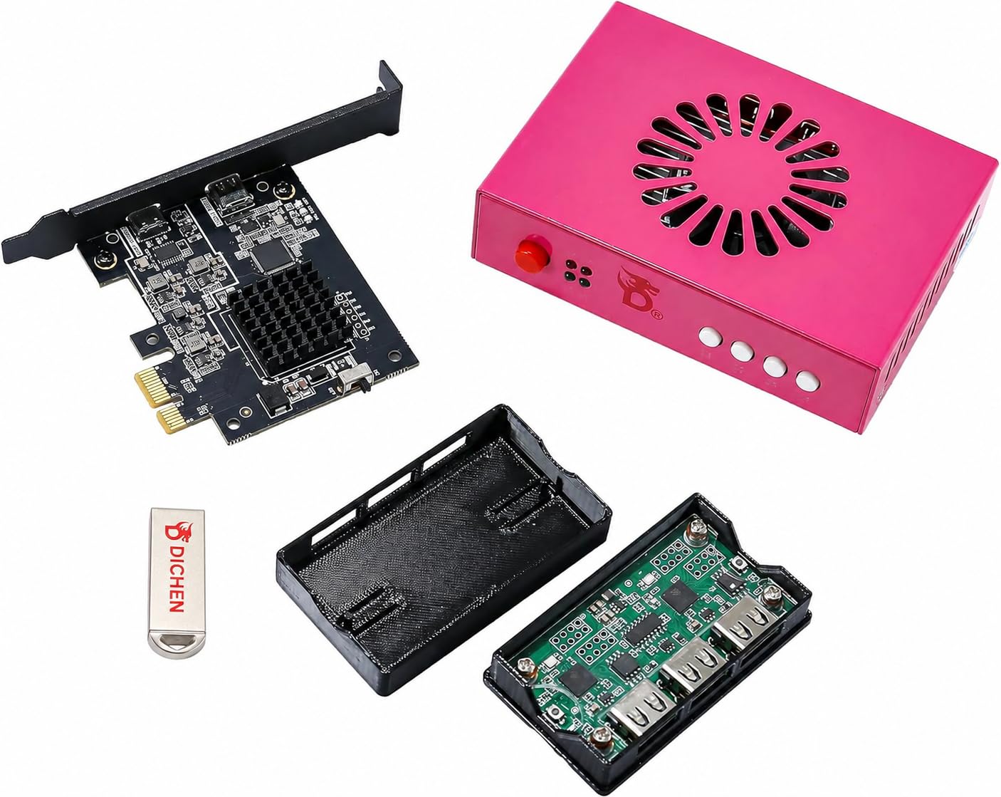 High - Value DMA Bundle - FPGA 75T DMA Card w/Gaming Firmware, 2K