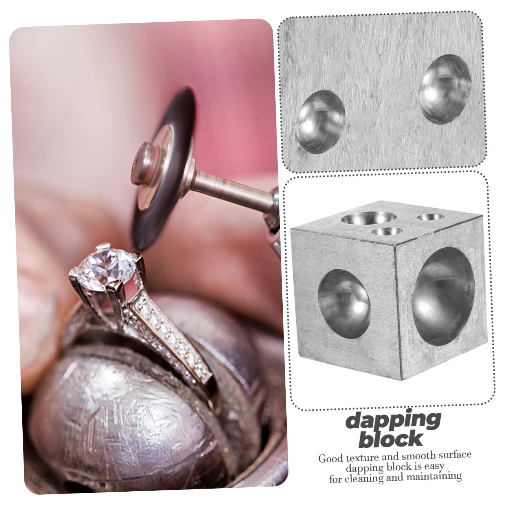 SHINEOFI Herramienta de Metal Fácil de Usar y Limpiar para Hacer Campanas en Joyería de Plata Adecuado para Accesorios y Bricolaje Profesional Profesional