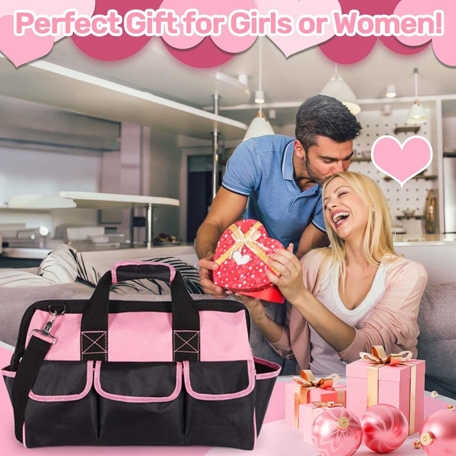 Tool Kit,220 Pcs Tool Kits for Home with Tool Storage Bag, Tools Set for Beginner,Includes Spanner, Hammer, DIY Tools Kits for Garden/Office/House Repair 3 71cK5onR7KL. AC SL1500