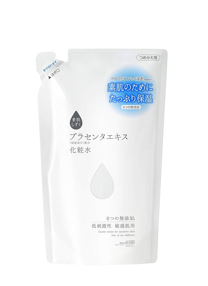 Amazon.co.jp: Skin Shizuku Moisturizing Lotion Refill, 15.9