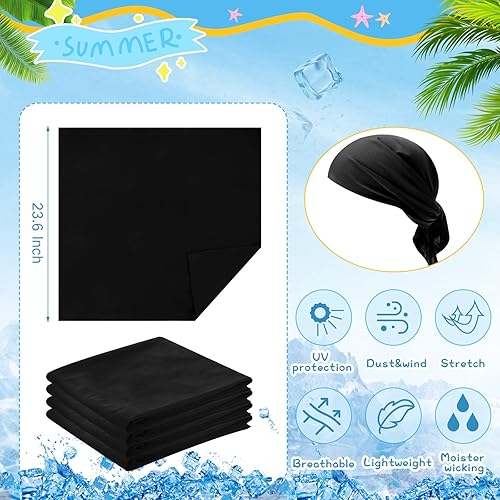 Miniatura 2 de 4 bandanas refrescantes para hombres y mujeres, bandanas que absorben la humedad, bufandas, protección solar que se enfría al instante cuando está