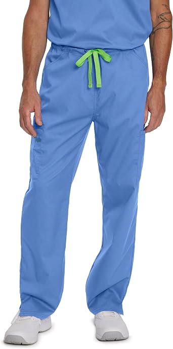 Landau Proflex Unisex Tailored Fit Comfort Stretch 6-Pkt Cargo Scrub Pants 2104