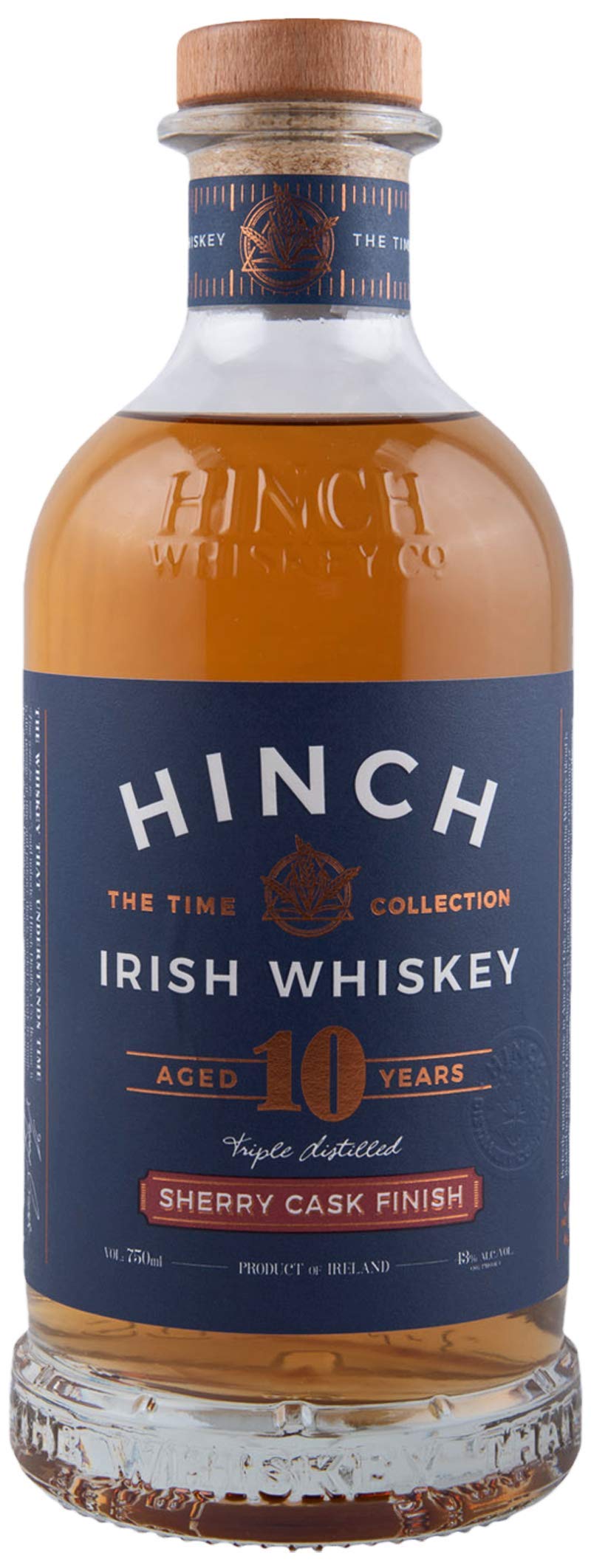 Hinch 10 Jahre | Sherry Cask Finish | Irish Whiskey | 0,7l. Flasche