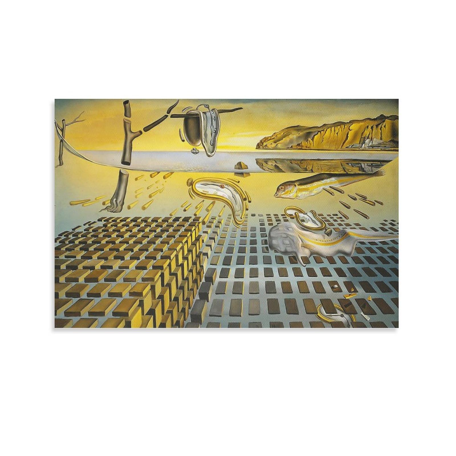 ダリの特大レアポスター(画題・SLEEP) ダリの特大レアポスター(画題