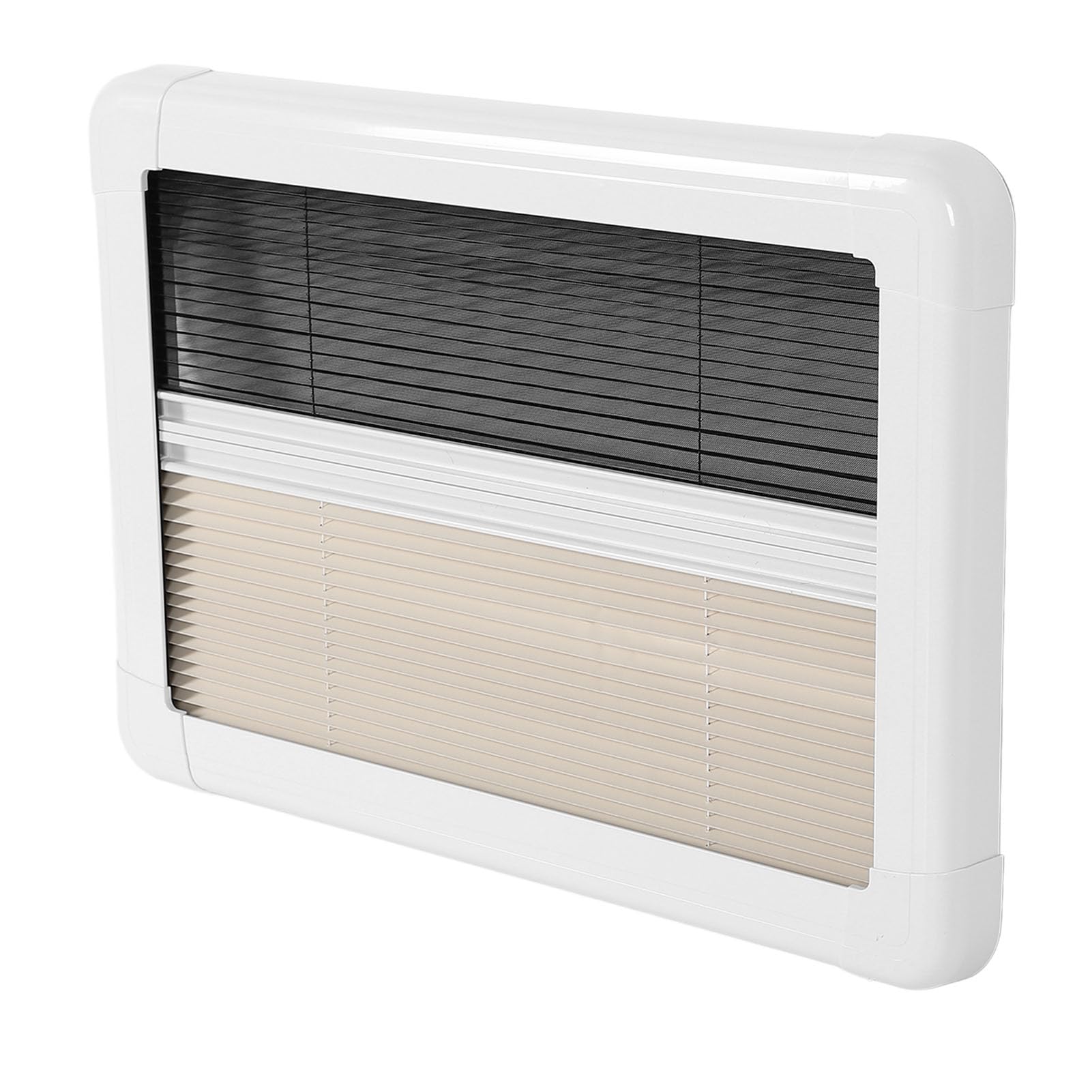 Tbest Wohnmobil-Plissee-Rollo, Wohnmobil-Plissee-Innenfenster, 71,1 X 50,8 cm, Praktische Bedienung, Plissierter Sichtschutz für Wohnmobil-Anhänger