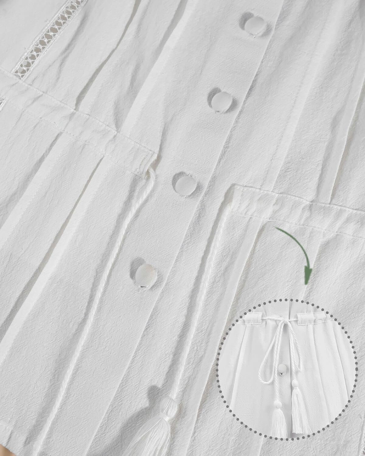 Nuoqi Renaissance Shirt Women Off Shoulder Victorian Blouse Trumpet Sleeve Pirate Top - Image 6