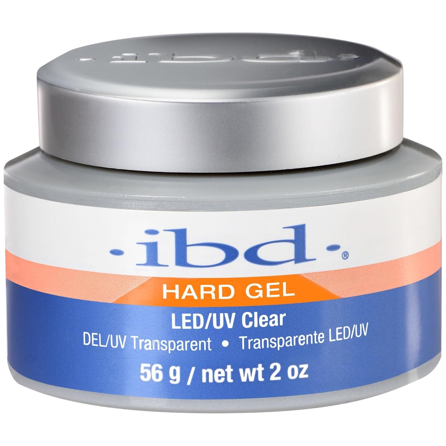 Ibd Hard Gel Led/UV Gel, for Nails & Sculpting, for Nail Extensions, Salon & At-Home Use, 8 Oz
