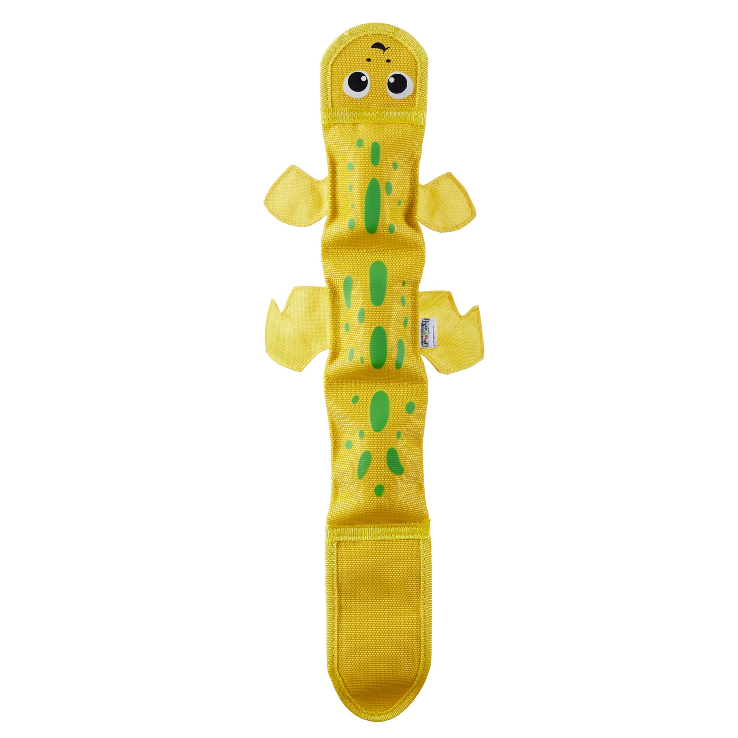 Kyjen 30011 Fire Biterz Durable Real Fire Hose Material Dog Toy 3 Squeakers, Large, Red