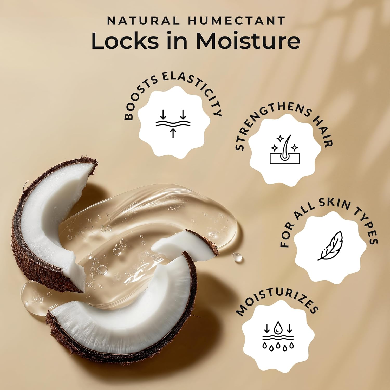 100% Organic Glycerin – USDA Certified - Perfect for DIY Beauty Products, Crafts, and Formulations – Derived From Coconut – Skin and Hair Moisturizer for Deep Hydration – 16 Fl Oz – By Everyday Beauty - Image 4