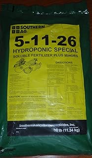 5-11-26 Hydoponic Special 25lb Bag Soluble Fertilizer Plus Minors