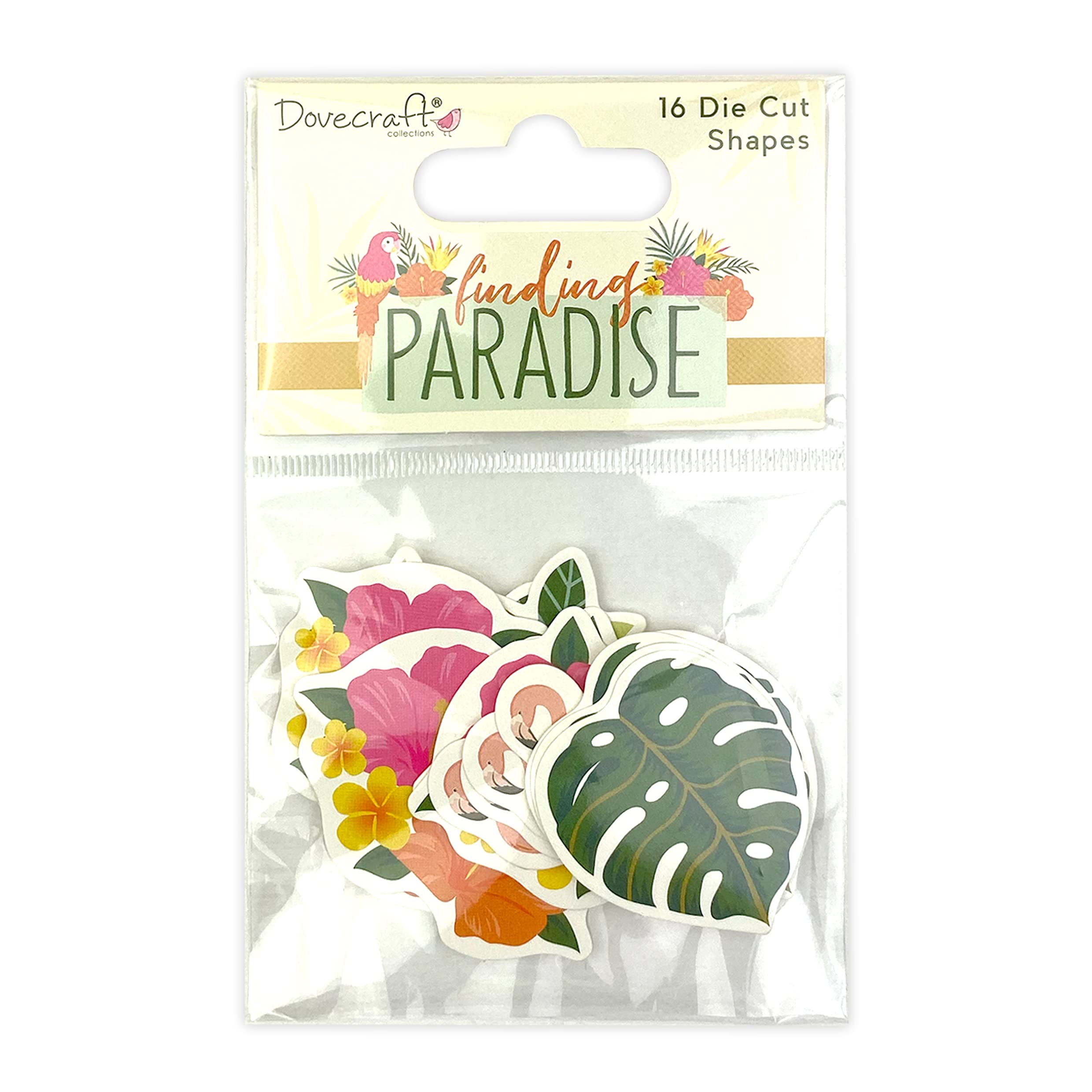 Dovecraft Multi Finding Paradise Die Cut Shapes, One Size