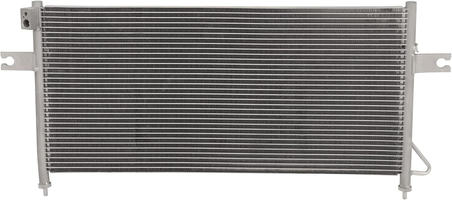 OCPTY Air Conditioning Condenser fits for 1998-2002 for Nissan Frontier 2000-2002 for Nissan Xterra A/C Aluminum Condenser