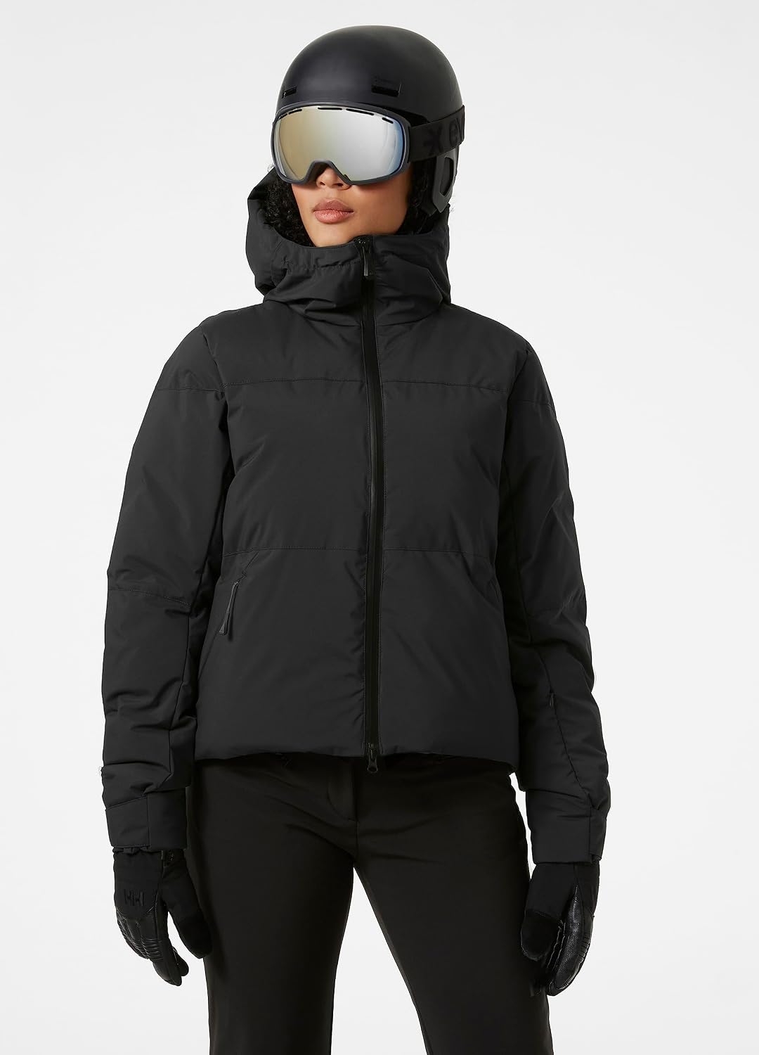Helly-Hansen Nora Short Puffy Jacket For Women, Skiing-Jackets, Seam Sealed, Insulated Baffles, Brushed Lining Pockets