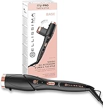 Bellissima Imetec My Pro Twist & Style GT22 100 Curling Styler Handle for Waves and Curls, Automatic Temperature, Fast Heating, 90° Swivel, Accessories Not Included