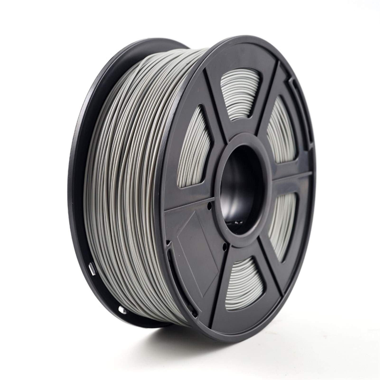 Filament do drukarki 3D, filament do drukowania 3D Filament do drukarki 3D ABS 1,75 mm 1 kg/2,2 funta Tworzywo ABS Materiał eksploatacyjny do drukarki 3D i filamentu ABS długopisu 3D (kolor: szary)