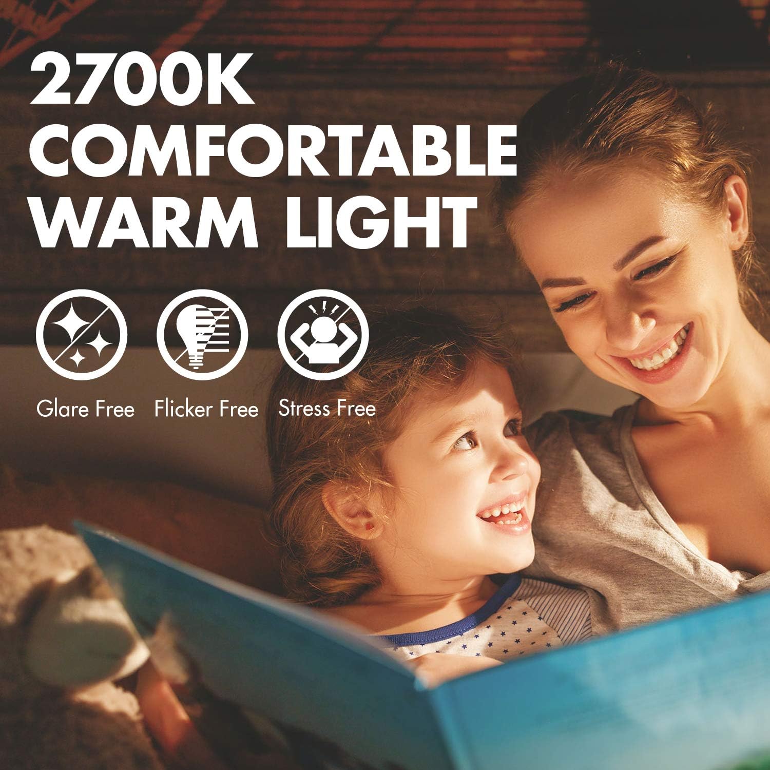 Tenergy 9W LED Bulb 60 Watt Equivalent A19 LED Light Bulbs, E26 Household Lightbulb, 750 Lumens Energy Saving Lamp Soft/Warm White 2700K Lights, 220°Beam Angle, 16-Pack