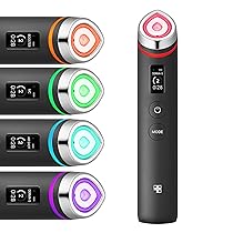 medicube Massaggiatore Di Bellezza Age R Booster Pro 6 In 1 Real Glass Glow Beauty Skin Per La Cura Della Pelle Coreana Nero