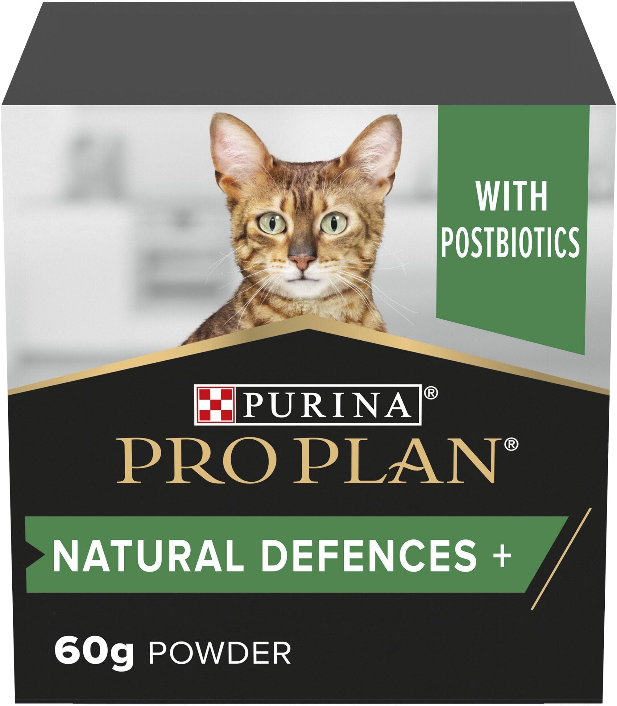 Cat Natural Defences Supplement | Immune health support, immune system, antibody production | with postbiotics | Adult and Senior cats | Powder 60 g​