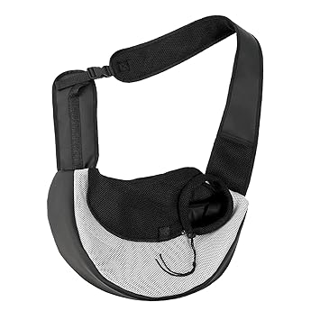 Meri SHOPP Pet Puppy Cat Carrier Comfort Travel Hand-Free Mesh Sling Backpack Outdoor S