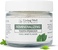 Dr. Michelle Remineralizing Tooth Powder - Fluoride-Free Hydroxyapatite, Cool Mint, Enamel Strength & Natural Whitening