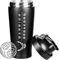 Vista 10 de Botella agitadora aislada del ejército de 24 onzas, botella de agua de 24 onzas, vaso agitador para batidos de proteínas, regalos del ejército