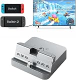 GuliKit Dock Station for Switch 2/Switch,4K TV Docking Base,Case Friendly - 1