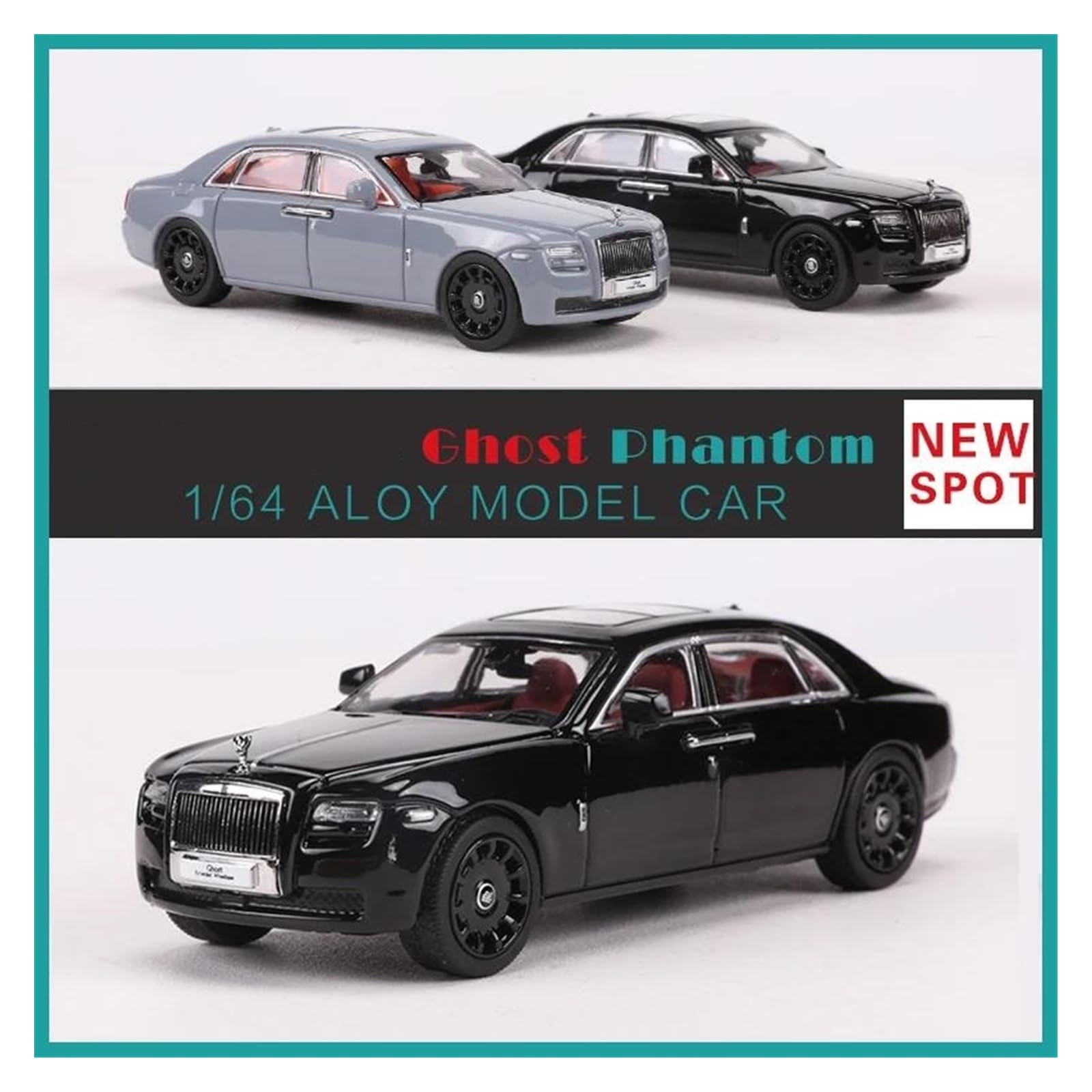 超希少　ロールスロイス ゴースト パールホワイトミニカー 1/64 超希少ロールスロイス ゴースト パールホワイトミニカー 1/64