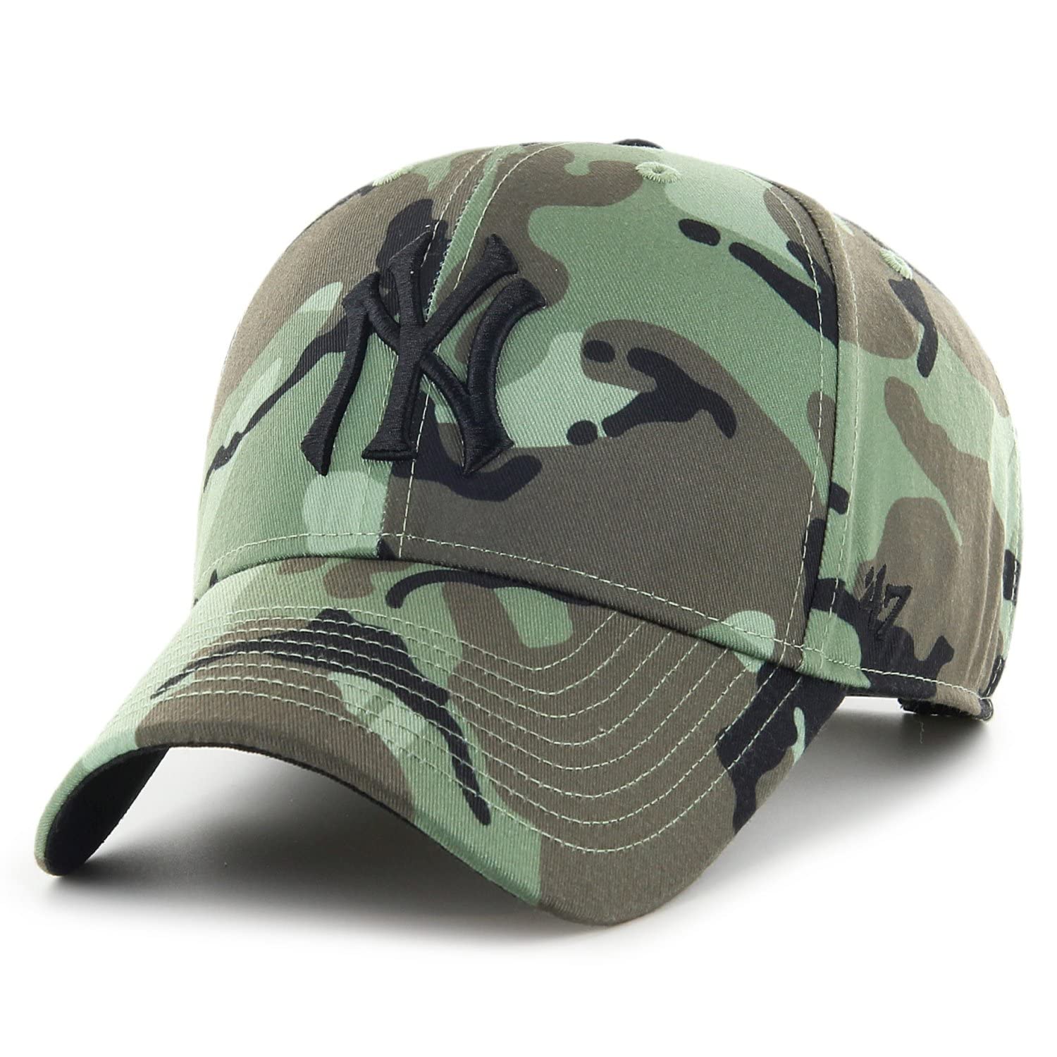 Unisex Dark Camo 47 Brand Trucker Cap - Sector New York Yankees