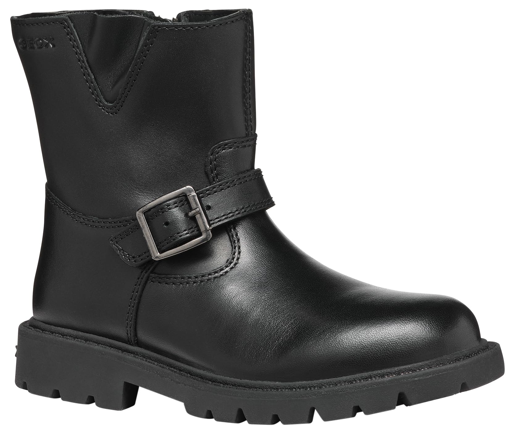 Geox J SHAYLAX Girl B Chelsea Boot, Black, 11 UK Child