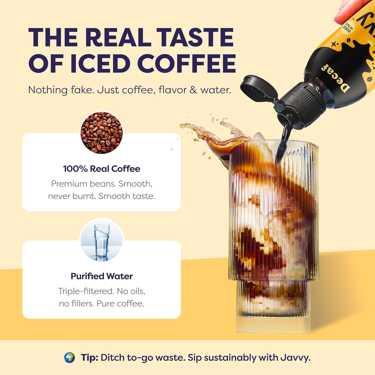 Coffee Concentrate - Cold Brew Coffee, for Hot or Iced Instant