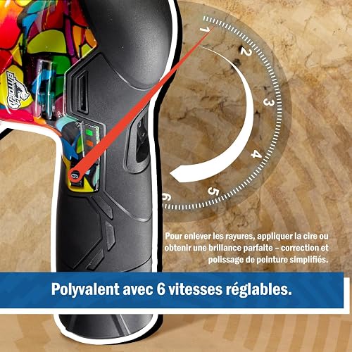 BATOCA S3 Upgrade Polisseuse Compacte Sans Fil,Excentrique Polisseur - 5
