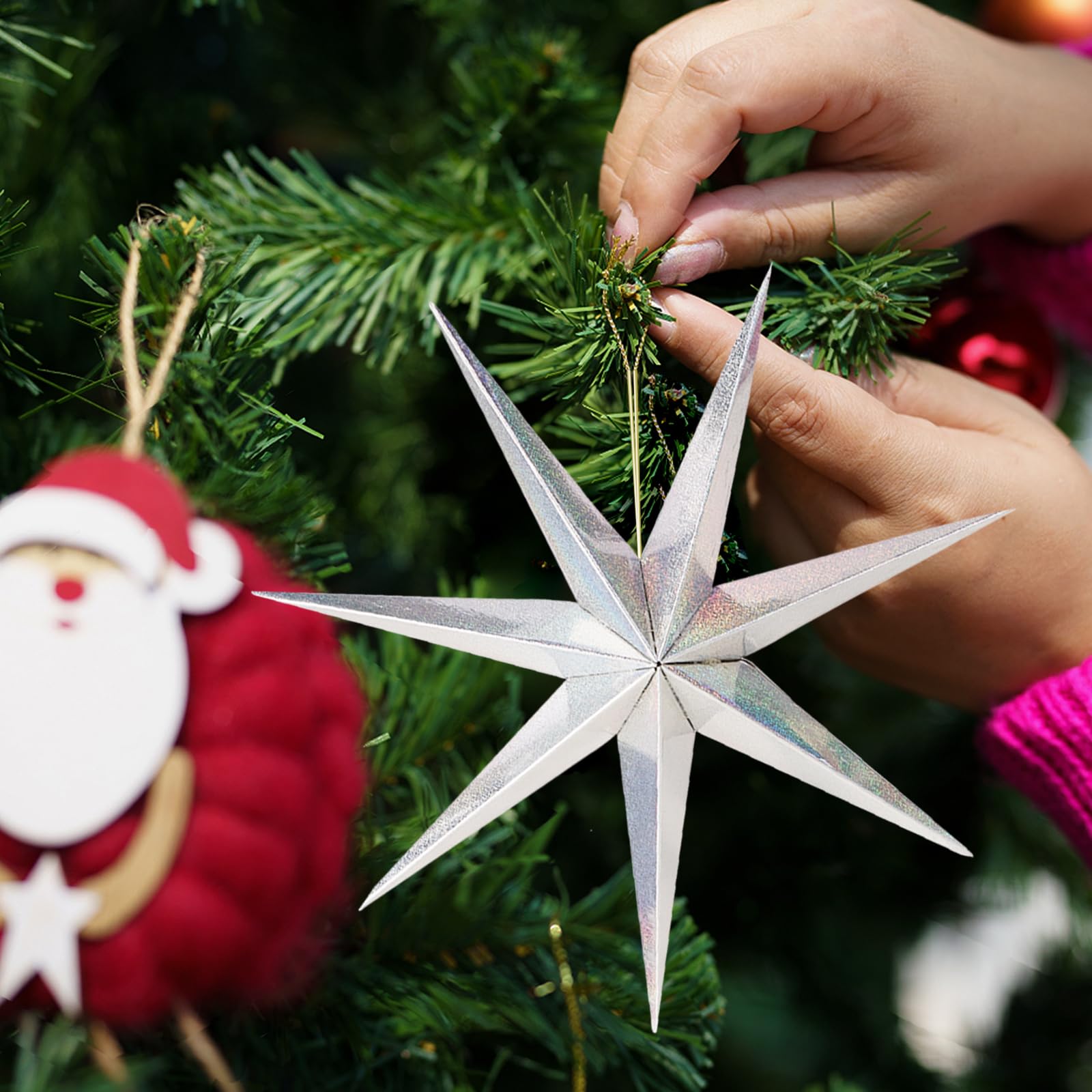 Matrice De Découpe Scrapbooking Noël Dies Cutting Étoile 3D