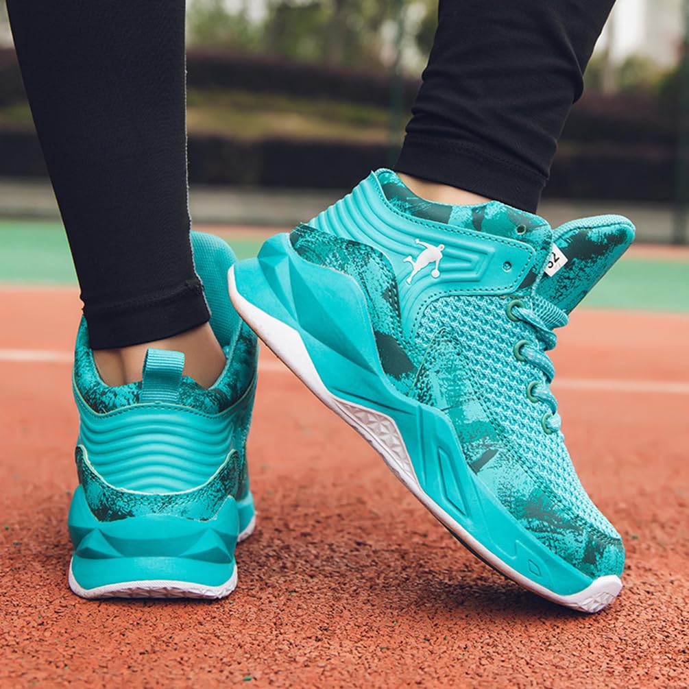 Zapatillas de Baloncesto para Niños Moda Calzado de Baloncesto Deportivas Zapatillas Aire Libre Calzado para Correr Ligeras Zapatos de Running