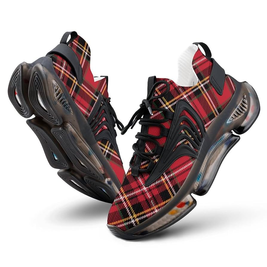 Amazon.co.jp: スニーカー メンズ ランニングシューズ レッド