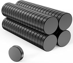 LISOPO 70 Pack Mini Neodymium Magnets 18x5mm - Small Strong Magnets for Magnetic Board, Bulletin Board, Refrigerator, Craft