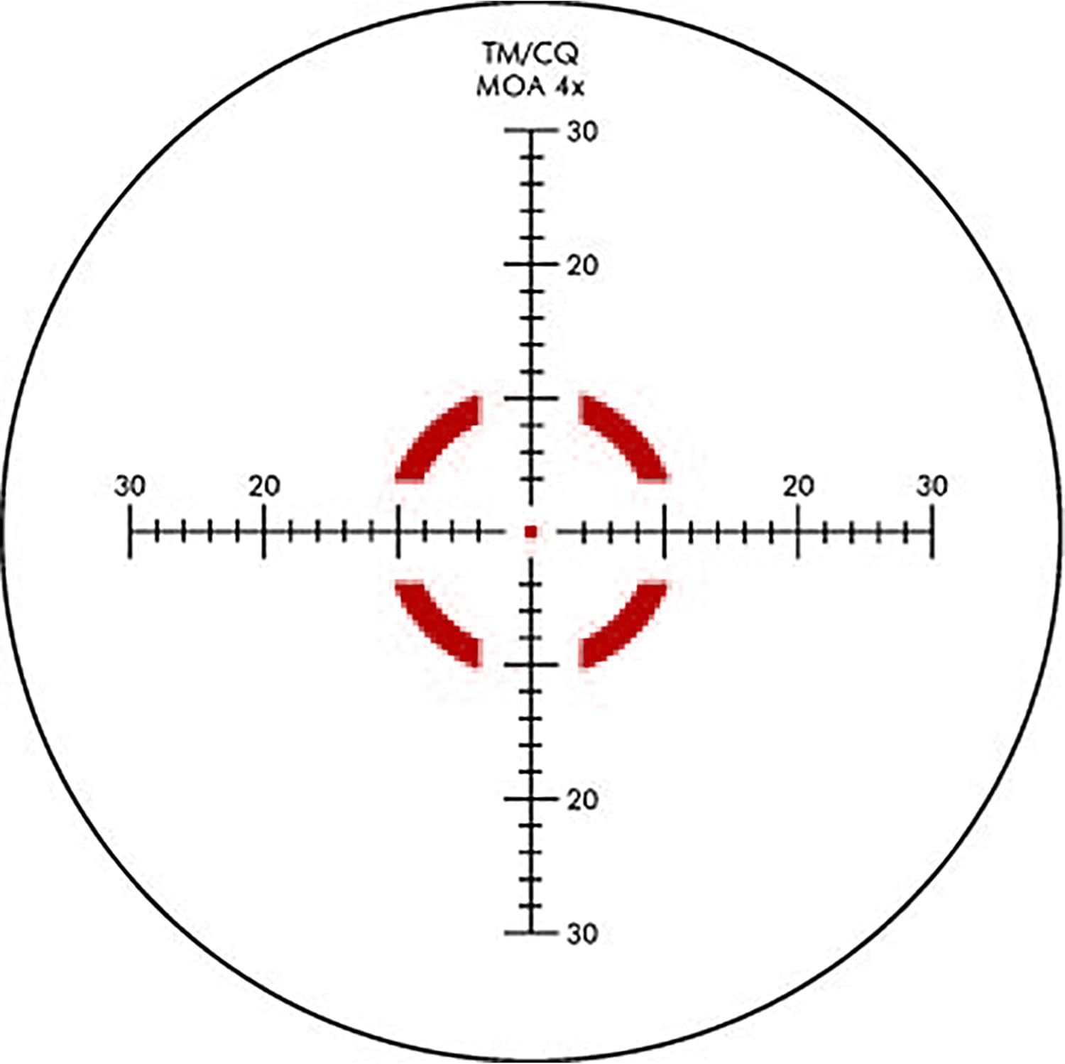 Vortex Optics Viper PST Gen I 1-4x24 TMCQ MOA Reticle