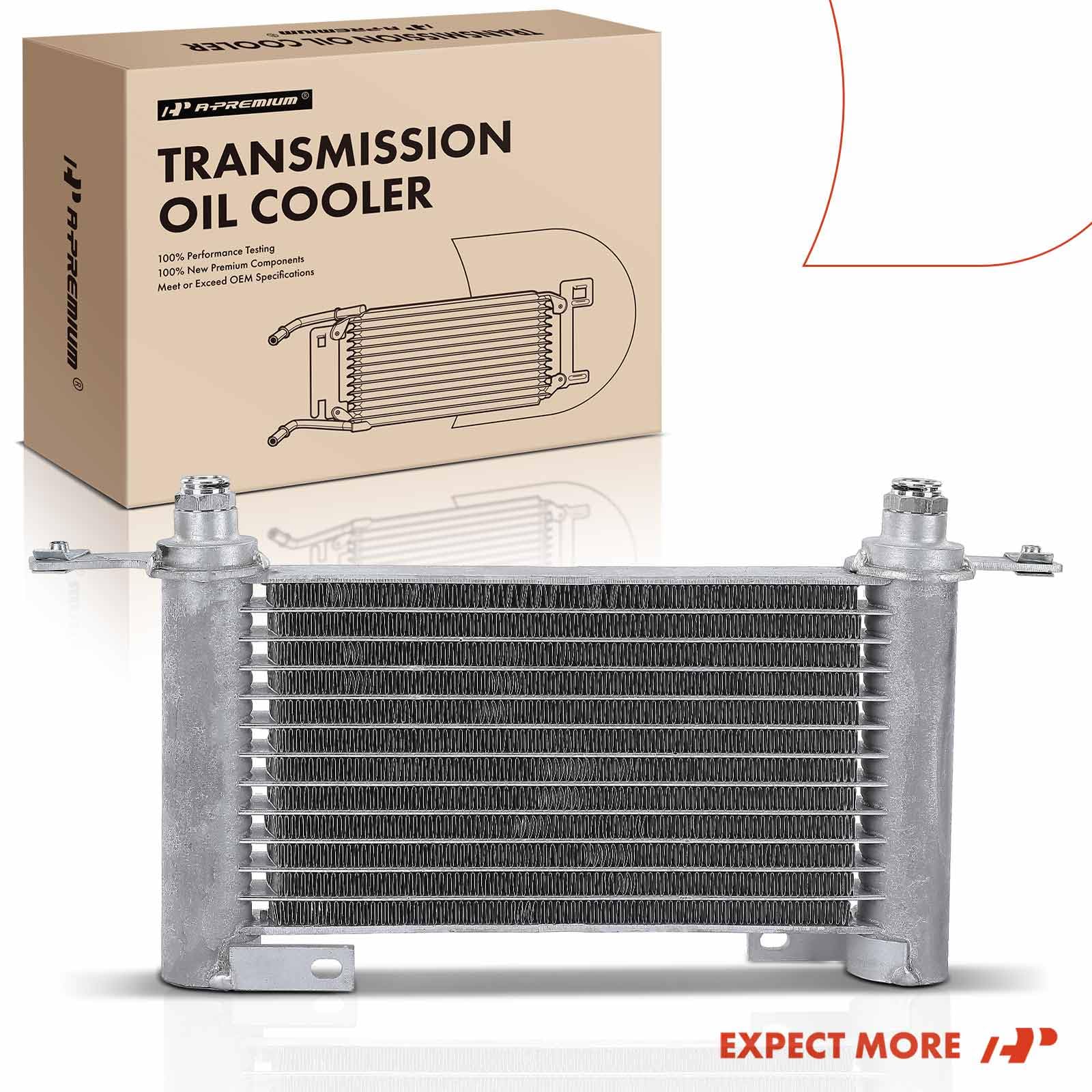 A-Premium Transmission Oil Cooler Compatible with Chevrolet Silverado 1500, Tahoe, Suburban 1500, Avalanche 2500 & GMC Sierra 2500 HD, Yukon, Yukon XL 1500 & Cadillac Escalade, Escalade ESV/EXT