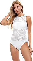 Vista 1 de Profile by Gottex Women's Sheer Pleasure High Neck One Piece