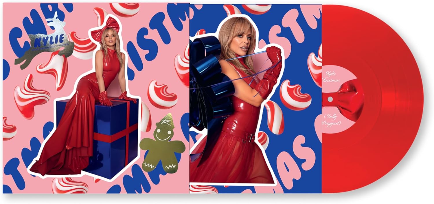 Kylie Christmas (Fully Wrapped) [Limited Edition Transparent Red Vinyl]