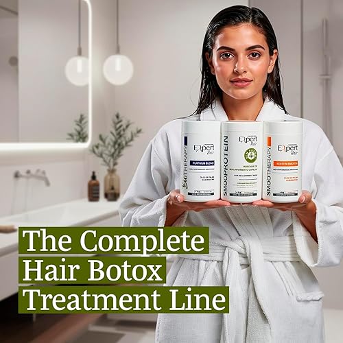 Vista 8 de Tratamiento de Botox de Proteína Bio para el Cabello - Alisado Libre de Formaldehído, Queratina Anti-Frizz con Queratina Orgánica para Cabello