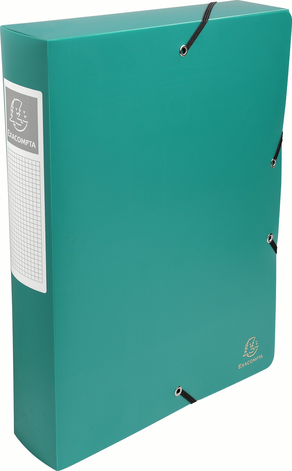 Exacompta 8 scatole archivio PP Opak A4 dorso 6 cm assortite
